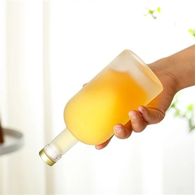 Bottiglia di Vetru di Liquore Frosted